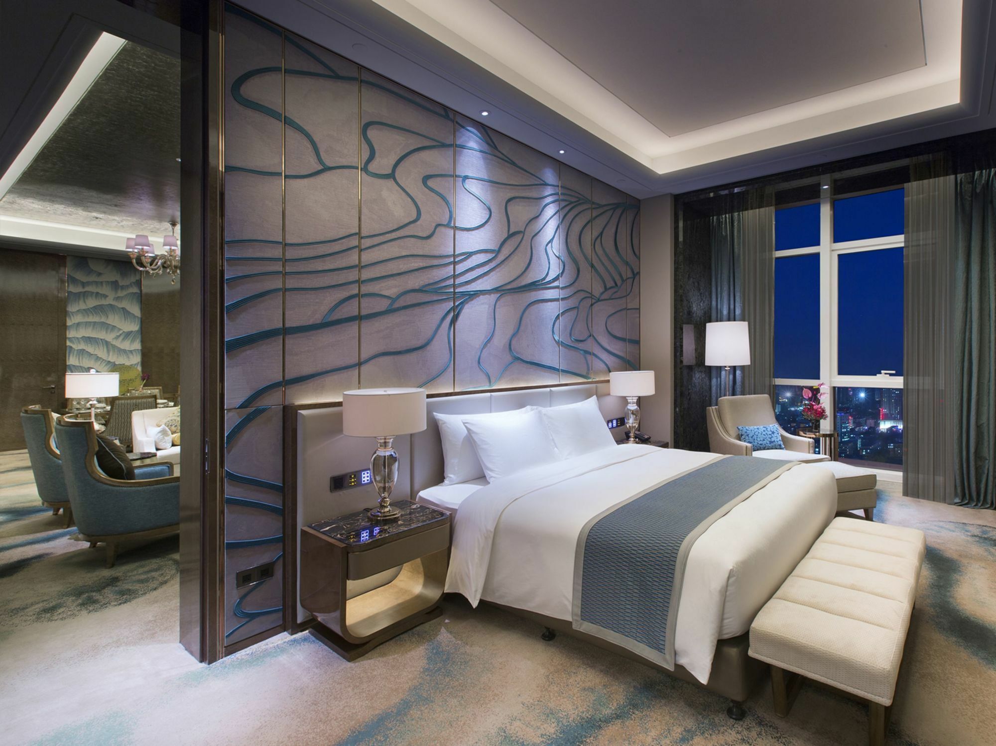 Hotel Wanda Vista Nanning Exterior foto